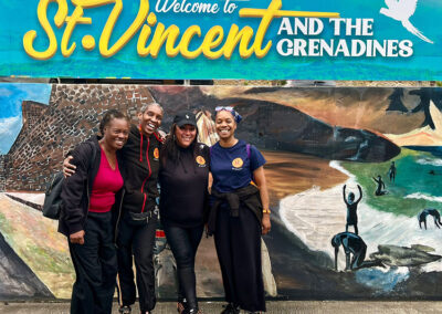 In St Vincent to work with Georgetown Secondary School. March 2026